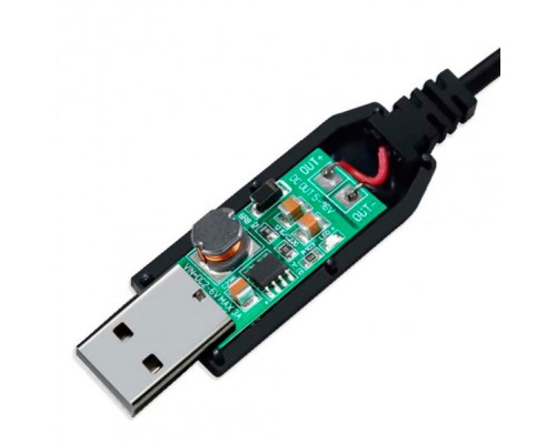 Кабель USB 5V на DC 9V (5.5 х 2.1 мм) 0,5А для роутера и др. от Power Bank