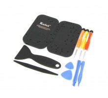 Набір інструментів Kaisi 3689 для розбирання iPhone 5 (підставка для гвинтів iPhone 5, 3 викрутки, 4 шпательки, 2 медіатори)