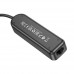 Адаптер Borofone DH6 Erudite 4-in-1 Gigabit Ethernet Adapter(USB to USB3.0*3+RJ45) 0.2m Black