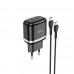 Адаптер Сетевой HOCO Victorious single port charger N24 |1Type-C, 20W/3A, PD/QC| black