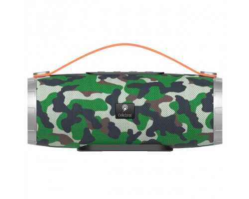 Акустика CELEBRAT TWS SP-6 |AUX/USB/TF/FM/BT5.0, 5W*2| Camouflage-Green