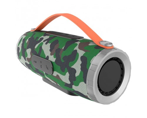 Акустика CELEBRAT TWS SP-6 |AUX/USB/TF/FM/BT5.0, 5W*2| Camouflage-Green