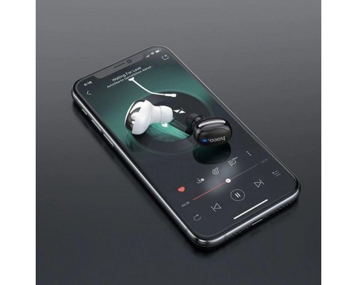 Bluetooth гарнитура HOCO E54 Mia mini wireless headset Black