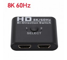 HDMI розгалужувач двонаправлений Bi-Direction Switch на 2 порти 8К | перемикач + комутатор 2 в 1