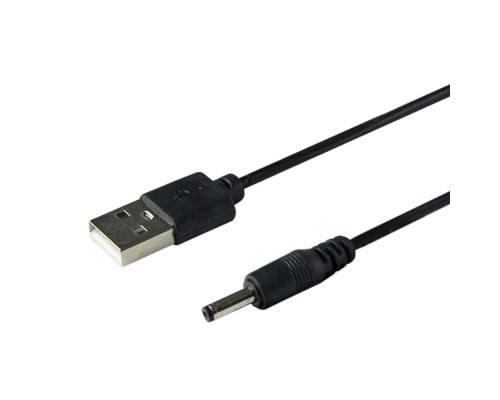 Кабель USB to DC 5v 3.5x1.35 mm Черный (для подключения роутера и других устройств к USB питанию)