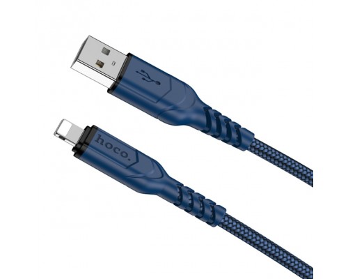 Кабель Hoco X59 USB to Lightning 2m blue