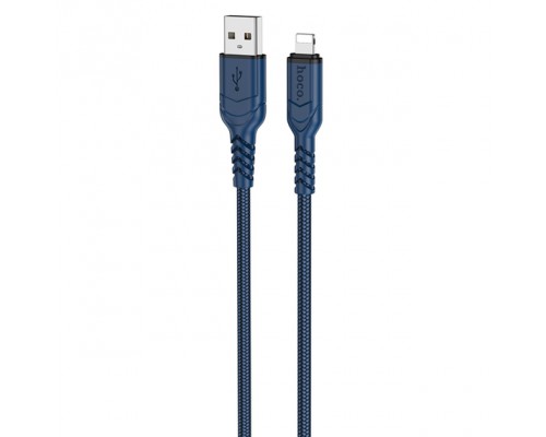 Кабель Hoco X59 USB to Lightning 2m blue