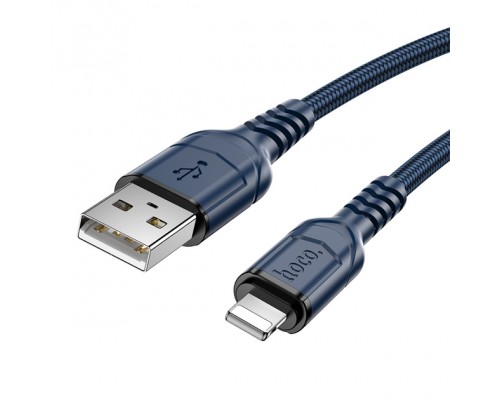 Кабель Hoco X59 USB to Lightning 2m blue