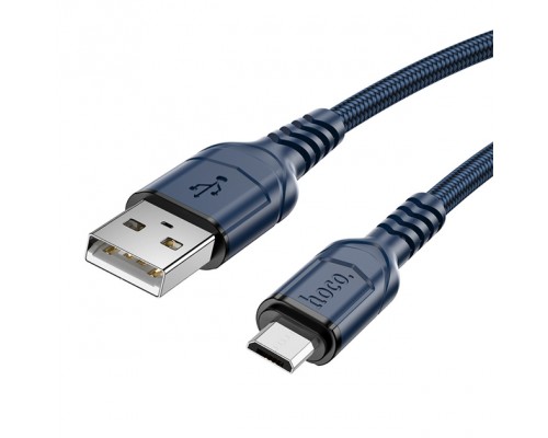 Кабель Hoco X59 USB to MicroUSB 2m blue