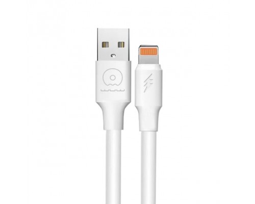 Кабель WUW-X169 USB Lightning 5А white