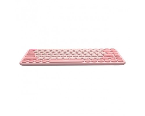 Клавиатура Baseus K01A Wireless Tri-Mode Keyboard |2.4G/BT1+BT2, 2xAAA Battery| pink