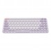 Клавиатура Baseus K01A Wireless Tri-Mode Keyboard |2.4G/BT1+BT2, 2xAAA Battery| purple