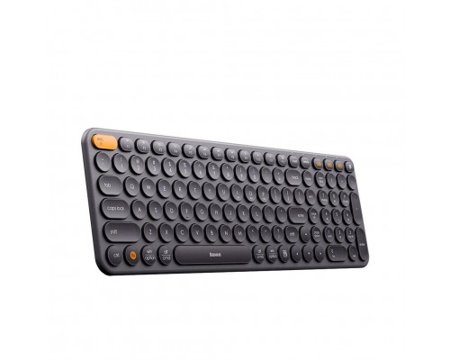 Клавиатура Baseus K01B Wireless Tri-Mode Keyboard |2.4G/BT1+BT2, 2xAAA Battery| grey