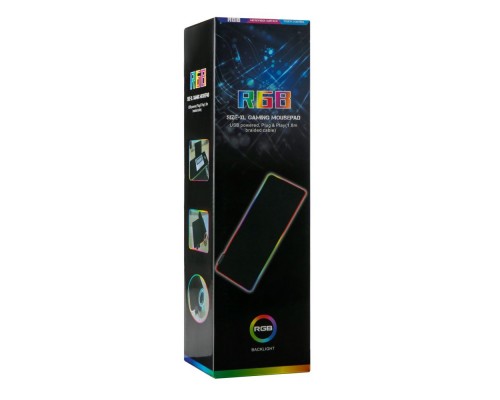 Килимок для мишки TWolf P2 RGB (800*300*3mm) Чорний