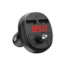 Модулятор Hoco E41 Wireless FM Transmitter Черный