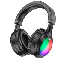 Навушники HOCO Focus BT headphones W48 | BT5.3, AUX / BT / TF, 46h | black