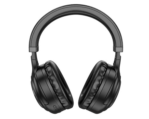 Наушники HOCO Focus BT headphones W48 |BT5.3, AUX/BT/TF, 46h| black