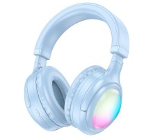 Навушники HOCO Focus BT headphones W48 | BT5.3, AUX / BT / TF, 46h | blue