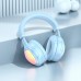 Наушники HOCO Focus BT headphones W48 |BT5.3, AUX/BT/TF, 46h| blue