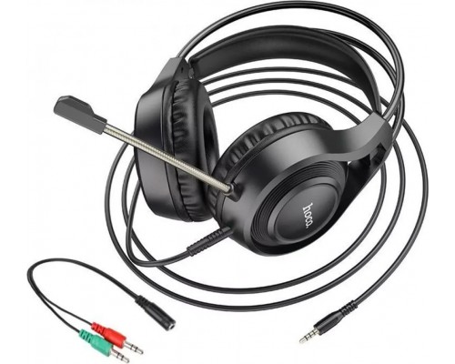 Наушники HOCO W106 Tiger gaming headset Black