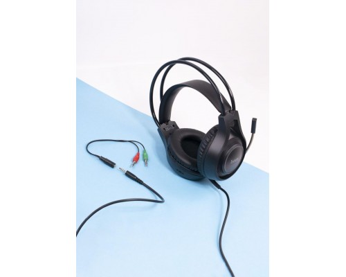 Наушники HOCO W106 Tiger gaming headset Black