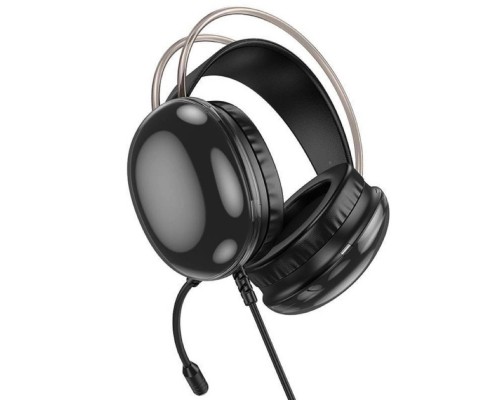 Наушники HOCO W109 Plus Rich|USB7.1, 2m| channel gaming headphones black