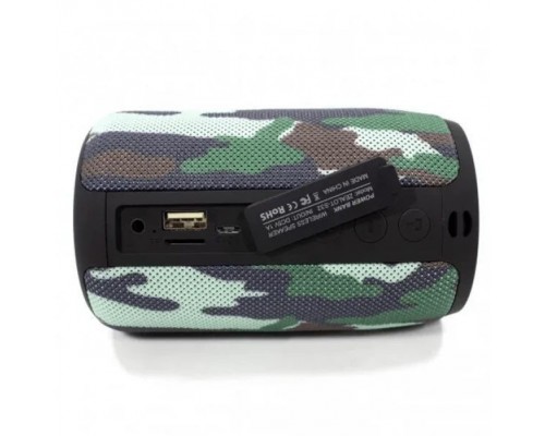 Портативная Bluetooth колонка ZEALOT S32 camouflage green