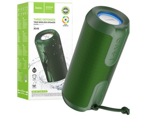 Портативная колонка HOCO BS48 Artistic sports BT speaker Dark Green