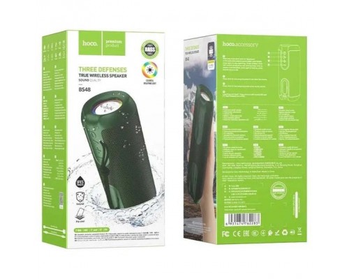 Портативная колонка HOCO BS48 Artistic sports BT speaker Dark Green