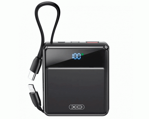 Повербанк XO PR224 fast charging dual line 10000mAh Black