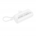 Power Bank Borofone BJ41 Pocket iP with cable Type C 5000mAh Білий