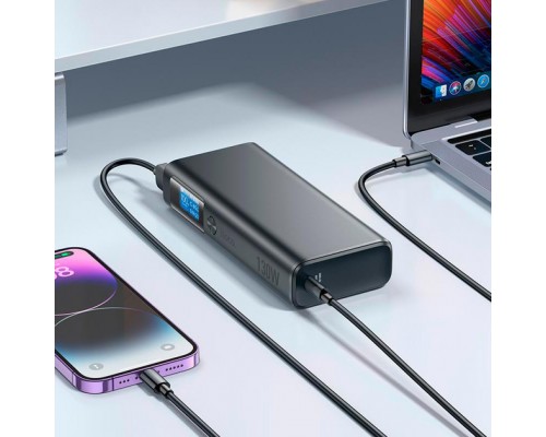 Power bank Hoco Q17B 20000mAh 130W space gray