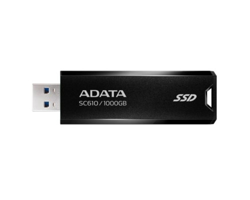 SSD ADATA SC610 1TB USB 3.2  550/500Mb/s Black