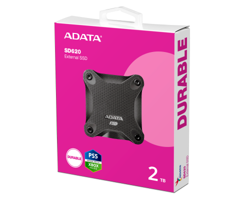 SSD ADATA SD620 2TB USB 3.2  520/460Mb/s Black