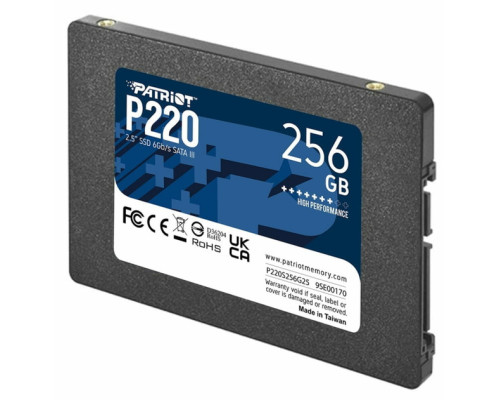 SSD Patriot P220 256GB 2.5" 7mm SATAIII