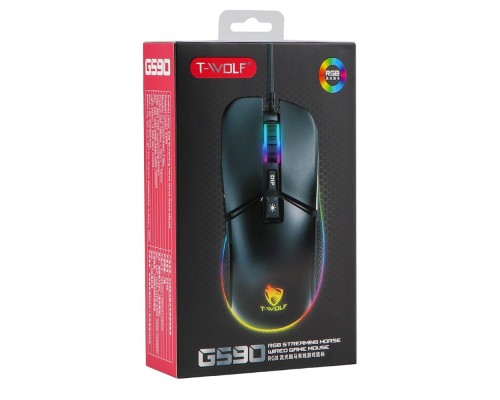 USB Мышь Игровая TWolf G590 RGB Черный