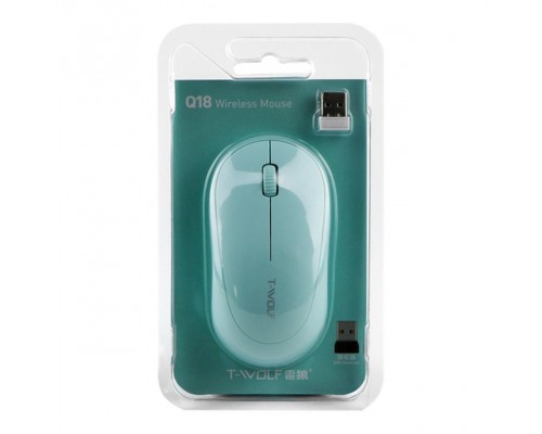 Wireless Мышь TWolf Q18 2.4G Голубой