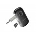 Автомобильный Bluetooth адаптер (FM модулятор) BOROFONE BC42 (BT5.0, TF-карта, AUX, 200mAh) black