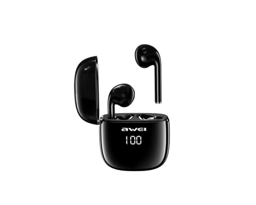 Наушники Bluetooth AWEI T28P TWS IPX6 |BT5.1, 35/500mAh, 6Hours| black