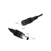 Кабель удлинитель 10м для питания роутера, 1000cm 12В DC12V Power Extension Cable 5.5x2.1mm| папа-мама Male-Female Black