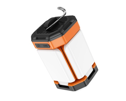 Кемпінговий ліхтар Hoco DL20 | 3600 mAh, 5W, 5500-6000К, 5 режимів, до 6 годин | orange