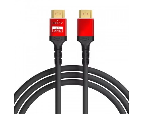 Кабель HDMI 2.1|8K 60HZ, 4K 144HZ, 48Gbps|(2M) Black