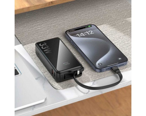 Power bank Hoco Q27A 10000mAh 33W black