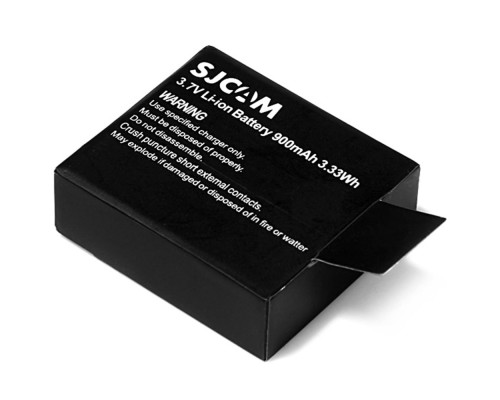 Акумулятори SJCAM для екшн камер SJ4000 SJ5000 SJ6000 900 mAh, [Original PRC] 12 міс. гарантії