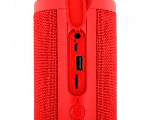 Акустика HOCO HC4 Bella sports True Wireless speaker IPX5 |BT, TWS, AUX, FM, TF, USB| red