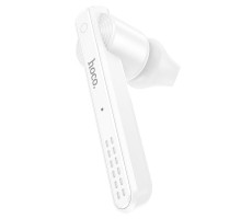 Блютуз-гарнитура HOCO E61 Gorgeous business BT headset |BT5.1, 6h, L/R Ears| white