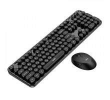 Комплект клавиатура и мышь Hoco DI25 2.4G (ENG/ УКР/ РУС) black