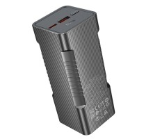 Power Bank Hoco Q15 Flashlight 22.5W fully compatible 10 000mAh Metal Gray