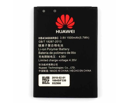 Акумулятор для роутера Huawei E5573-806 Wi-Fi router / HB434666RBC 1500 mAh [Original PRC] 12 міс. гарантії