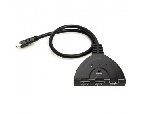 Перехідник PowerPlant з перемикачем HDMI - HDMI 3x1